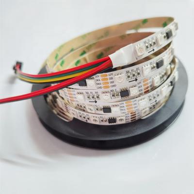 China 300leds Waterproof LANDSCAPE DC12V 24V TM1914 TM1934 WS2818 LED Strip Lights SMD 5050 5M Colorful Led Lights for sale