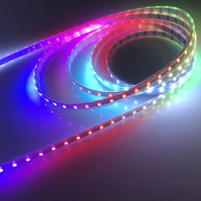 China Theme Park Suite Led Moving Strip 5050 RGB Led Flexible Light Strips for sale