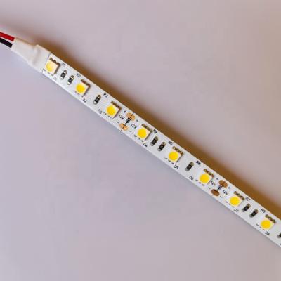 China High CRI 5050 2400k 2700k 3000k 24v 60led 14.4w outdoor led strip light 14.4w warm white waterproof tube cover for sale