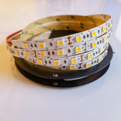 China High cp version led strip ip20 ip65 4000k-4500k white color 12v dc strip light ra80 5050 60leds/m 12w/m for sale