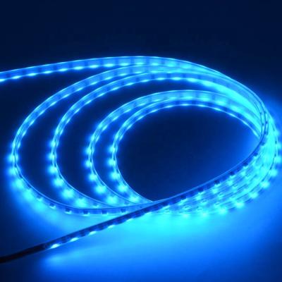 China Decoration sk6812 4020 Outdoor Side Emitting Ultra Thin Pixel Strip 5 Volt RGB Led Strip 120/m 24w for sale