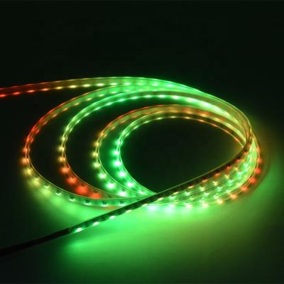 China Exterior decoration waterproof side view shot led smd sk6812 4020 dmx 5mm led strip rgb kit striscia led wifi for sale