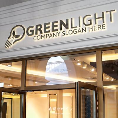 China Stainless Steel Led Backlit Electronic Sign Signage Channel Sign Light Letter Logo Buildings Wildcat 3D Backlit Letter Light 3D for sale