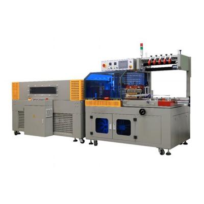 China Food Cutter Shrink Film Machine Wrapping Parts Carton Box Hardware Frame Heating Shrink Machine for sale