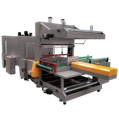 China Semi-automatic food thermal reducing machine pe film slap film sealing type automatic machine for sale