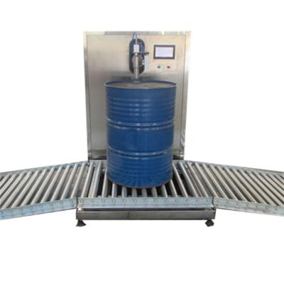 China Automatic Food Liquid Filling Machine 200 Liter Barrel Oil Machine High Precision Filling Equipment for sale