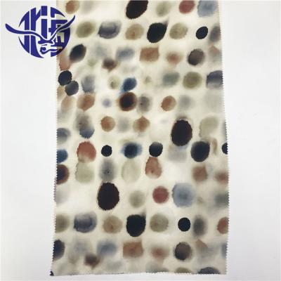 China Sustainable fashion digital printed 100% rayon satin printed pattern fabric woven fabric for women wear for sale