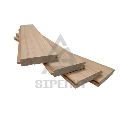 China Computer Control Panel Seepex Canadian Hemlock Wood Panel For Sauna Dry Room for sale