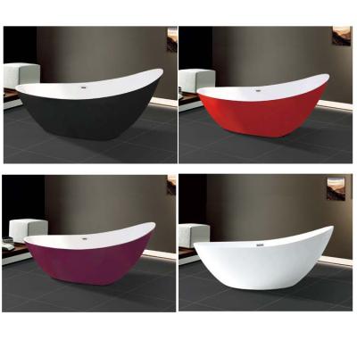 China Fashion Hot Sales Modern Home Acrylic Bathtub Indoor Tub For Hotel Villa for sale