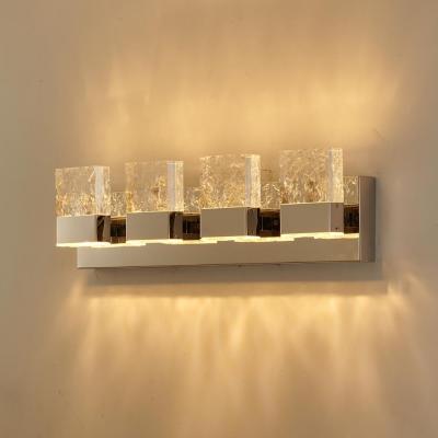 China Modern Crystal Morden LED Wall Light Lamp Lights with Three Lights for sale