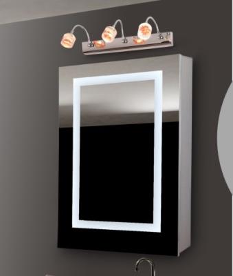 China 2020 Modern Hot Selling Modern USA Style Bathroom Vanity Mirror Cabinet With Light for sale