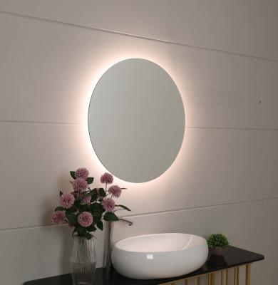 China 2020 New Style Round Shape LED Lighted Bathroom Vanity Mirror With Lights for sale