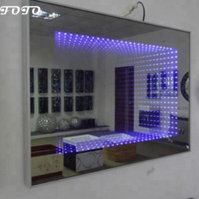 China Illuminated 3D LED Infinity Decorative Mirror With CE Certificated for sale