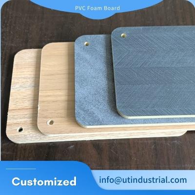 Китай PVC Foam Board With Wooden Color PVC Film Laminated, Wooden Laminated PVC Board продается