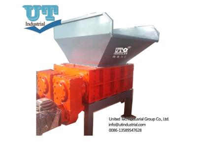 China united tech four shaft shredder metal wood paper plastic MSW shred machine factory supply industry shredder crusher for sale