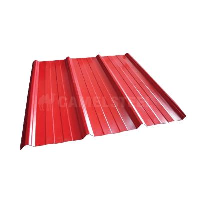 China Roof Construction Lightweight And Easy To Install Galvalume Galvanized Color Coated Corrugated Steel Roofing Sheet for sale