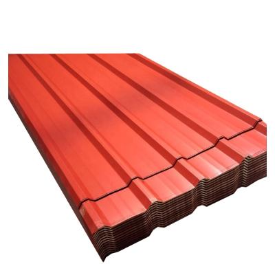 China Roof Construction Factory Direct Supply Galvanized Galvalume Color Coated Corrugated Steel Roofing Sheet for sale