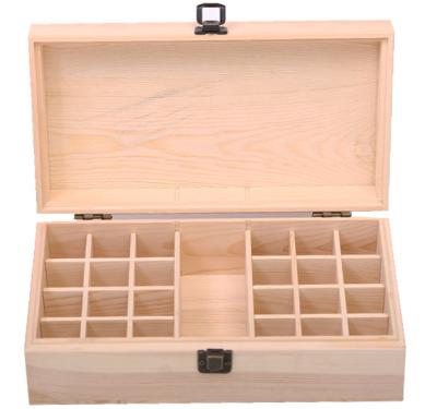 China World Travel Display Display Presentation Natural Pine Essential Oil Storage Box for sale