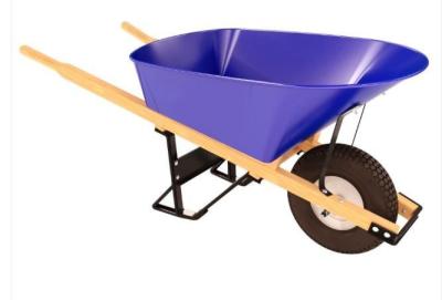 Chine outils 150kg de chariot de jardin de 540mm brouette de 6 pi3 avec le cadre en acier à vendre