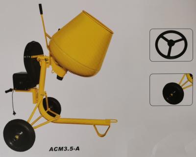 China Mezclador de cemento del motor de gas de Mini Concrete Mixer Machine Roll del certificado del CE en venta