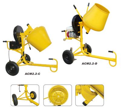 China Gewicht 650W Mini Concrete Mixer Machine Light mit Mini Pump zu verkaufen