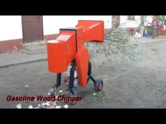 Vertical Gasoline Wood Chipper Splitter Manual Precision For Log