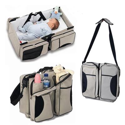 China Lightweight China Manufacturer Multifunctional Polyester Women Diaper Bag for sale