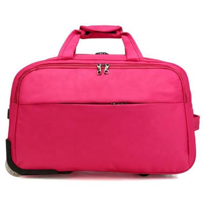 China New Product Hot Selling Trolley Travel Bag Travel Trolley Luggage Bag Nylon Travel Trolley Bag With Wheels for sale