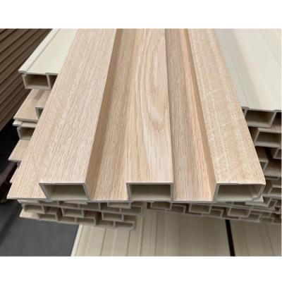 China Compuestos De Madera Y Plastico Wooden Outdoor Indoor Outdoor Wooden Decking Composite Plastic Wpc Board Wpc Wall Panel For Decoration for sale