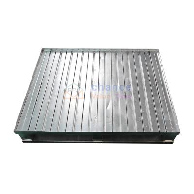 China LOCKHEER Hot Sale Large Volume Discounts Steel Pallet Warehouse Double Faced Storage for sale