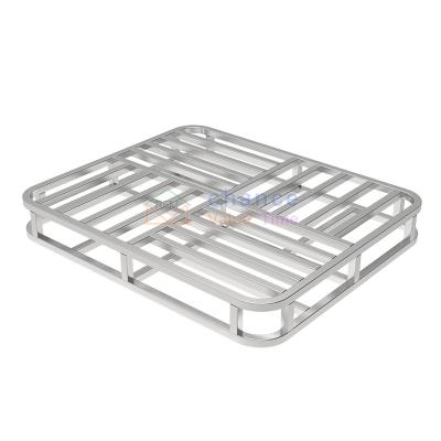 China High Quality Double Faced LOCKHEER 4 Way Square Tube With Rounded Corners Iron Goods Pallet Storage for sale