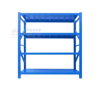 China Wholesale Corrosion Protection Lockheer Light Duty Laminate Shelving for Warehouse Storage with 200kg load capacity per row for sale