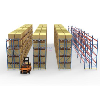 China Rack Shelf Industrial Corrosion Protection Racking System Heavy Duty Steel Pallet Warehouse Stacking Industrial Pallet Racking System Pallet Rack for sale