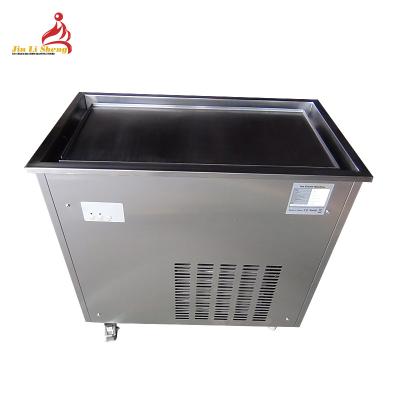 China Bakery accept customization ice cream pan machine Thailand style ice cream machine fried ice cream roll machine for sale