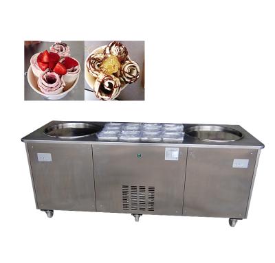 China Ice Cream Bakery Fried Fried Roll Machine Ice Cream Machine With CE for sale