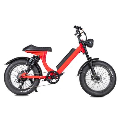 China Aluminum Alloy Good Quality Fashion E Bikes Fat Tire 750 Watt Man Electric Bicycle For North America for sale