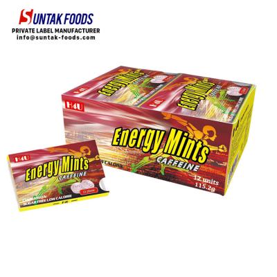 China Sugar Free Mint Candy 9.6g Cinnamon Flavor Energy Candy for sale