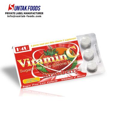 China Promotion Development Private Label Vitamin C Candy Sugar Free Candy For Pharmacy for sale