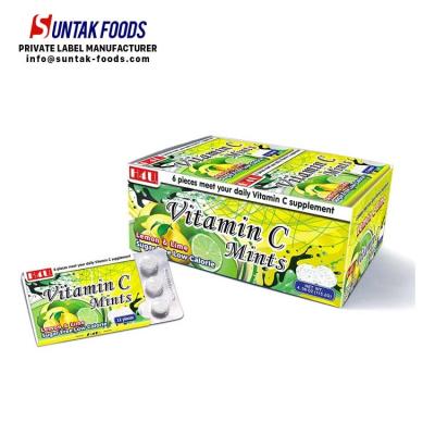 China Immunity Vitamin C Mints Sugar Free Tablet for sale