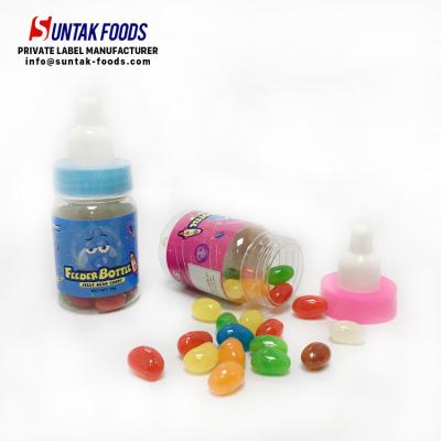 China Glucose Nipple Pot With Fruity Jelly Bean With Milk Bottle Packaging for sale