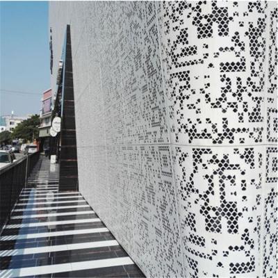 China Anodized Laser Cut Panel Exterior 3mm Laser Cut Metal Screens 800x1200mm for sale