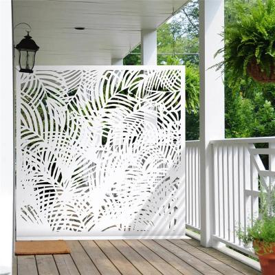 China Aluminum Metal Laser Cut Privacy Screen Panels 8mm Thickness Customized for sale