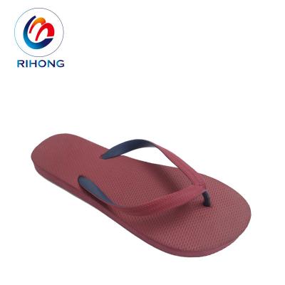 China CUSHIONING Hot Selling Custom Design Late Summer Plus Size Eva Logo Flip Flop Men's Slippers for sale