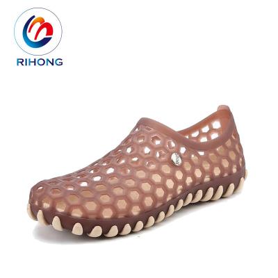 China Cheap Wholesale Popular PVC EVA Injection Hole Plastic Clog For Man for sale