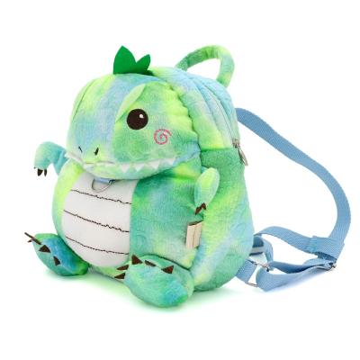 China Cartoon lovely baby belt bag plush backpack kindergarten products kindergarten products crystal soft rope anti pull schoolbag for sale