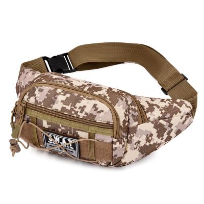 China Fashion Waist Bag Outdoor Sports Camouflage Bag Travel Waist Messenger Camouflage Chest Bag for sale