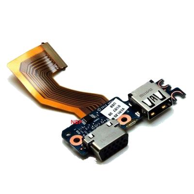 China Laptop Genuine USB BOARD For HP Elitebook 740 755 840 845 G3 USB VGA I/O Ports Board PCB 6050A2835701 for sale