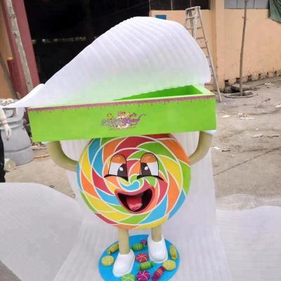 China Life Size Customized Durability And Corrosion Resistance Fiberglass Cartoons Decorations for sale