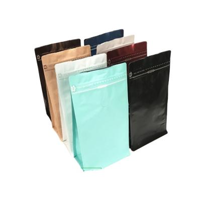 China Cheap Eco - Friendly Promotional Biodegradable Food Airtight Seal Eight Side Bags for sale