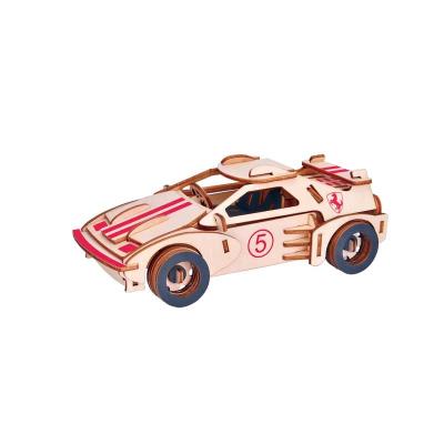 China DIY TOY Professional Manufacture Cheap Car Wooden 3d Puzzle For Adults for sale